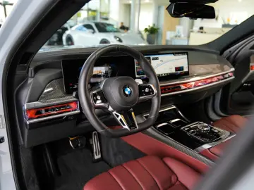 BMW 740xd M SPORT PRO Rear Interior SkyLounge