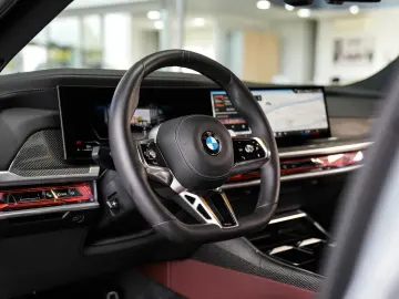 BMW 740xd M SPORT PRO Rear Interior SkyLounge