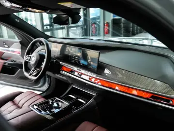 BMW 740xd M SPORT PRO Rear Interior SkyLounge