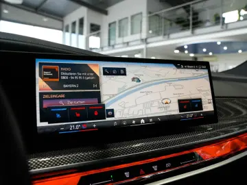 BMW 740xd M SPORT PRO Rear Interior SkyLounge