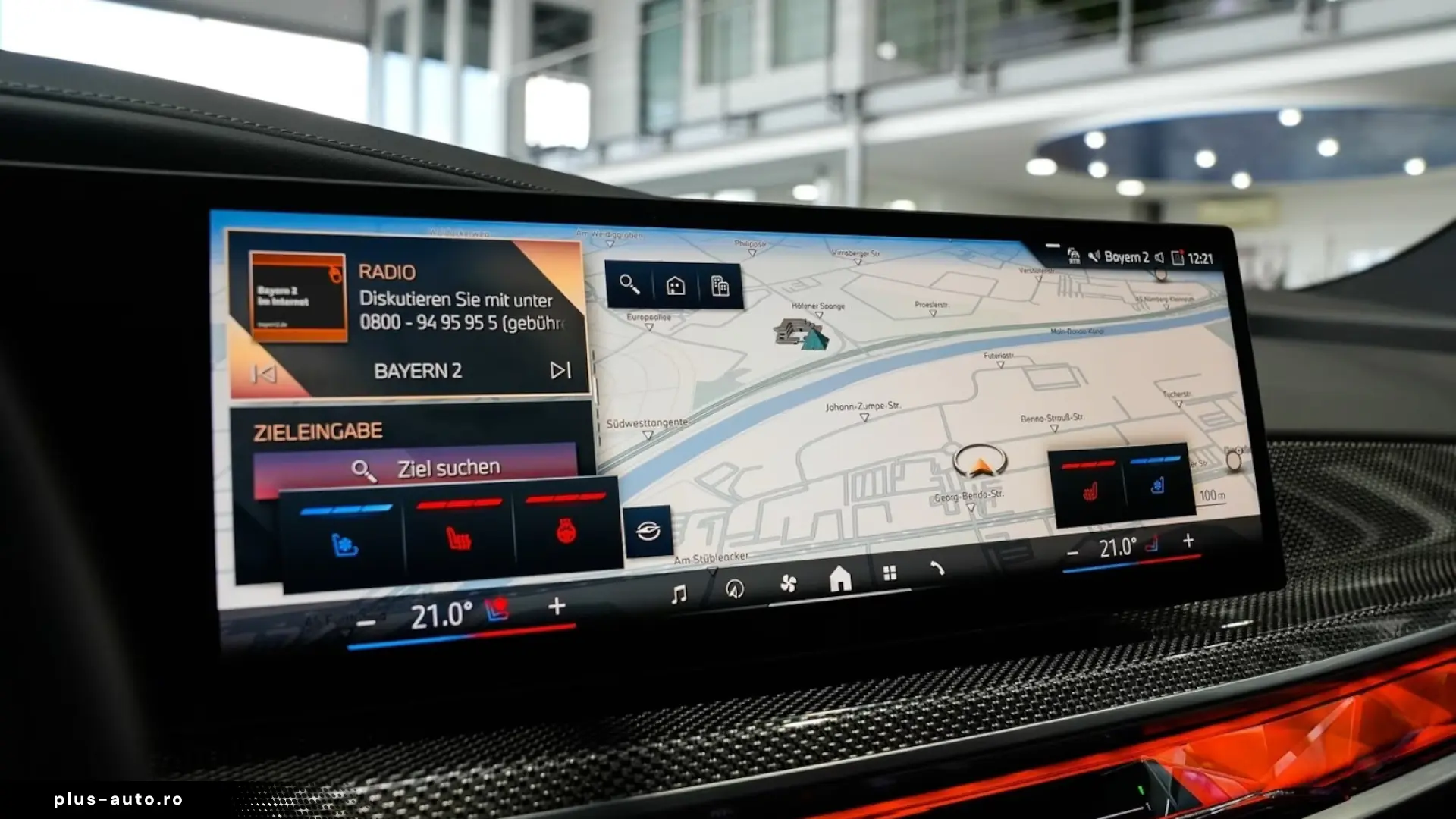 BMW 740xd M SPORT PRO Rear Interior SkyLounge