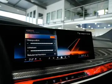 BMW 740xd M SPORT PRO Rear Interior SkyLounge