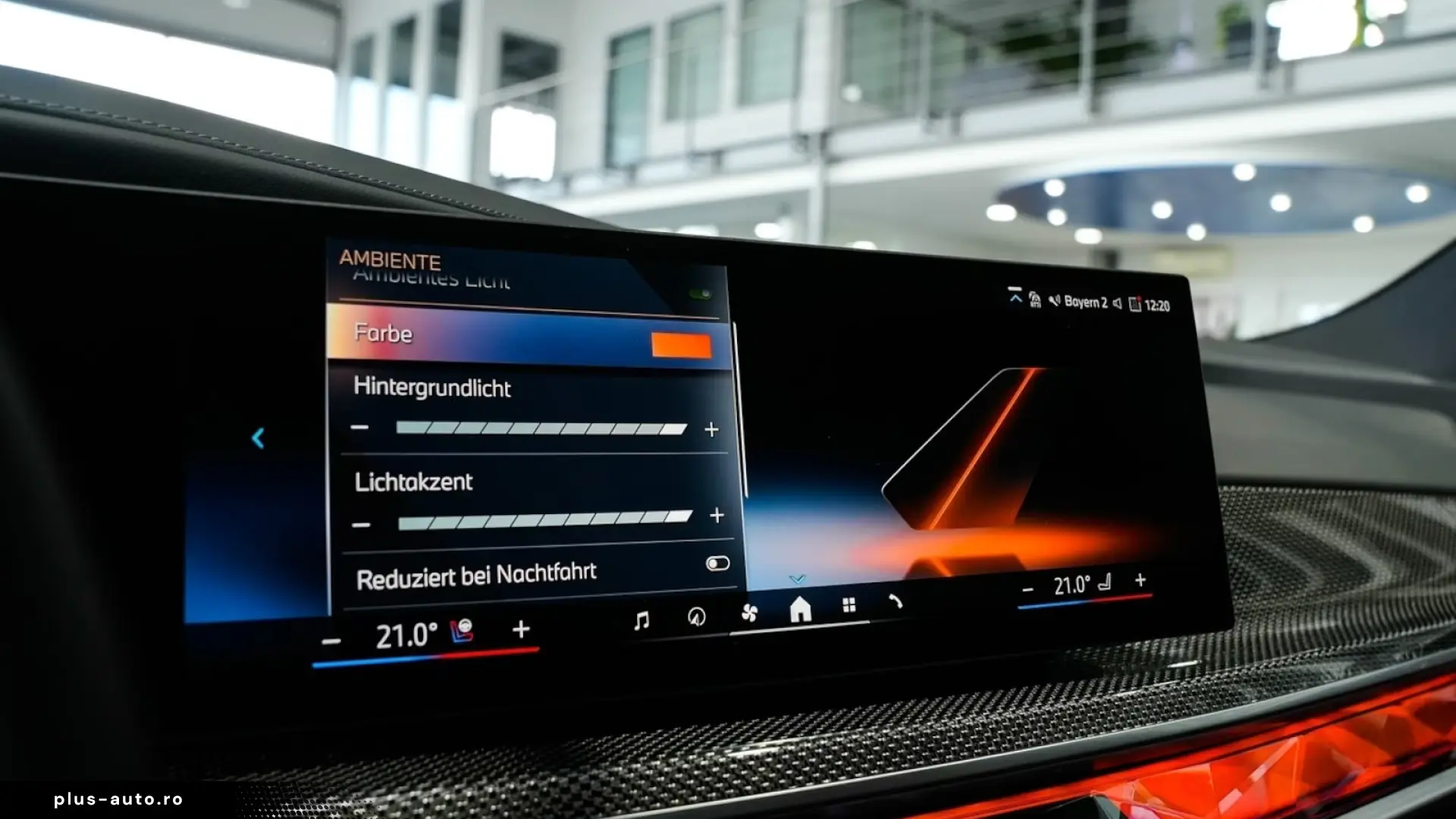 BMW 740xd M SPORT PRO Rear Interior SkyLounge