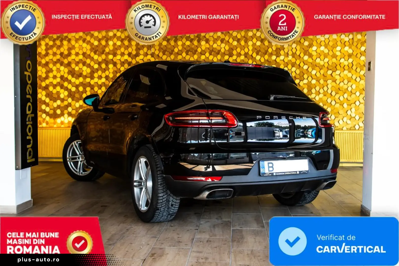 Porsche Macan 2.0 Turbo (252 CP)   Euro 6   2018     26.500