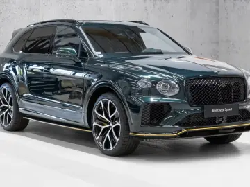 Bentley Bentayga Speed Akrapovic Exhaust  Parking