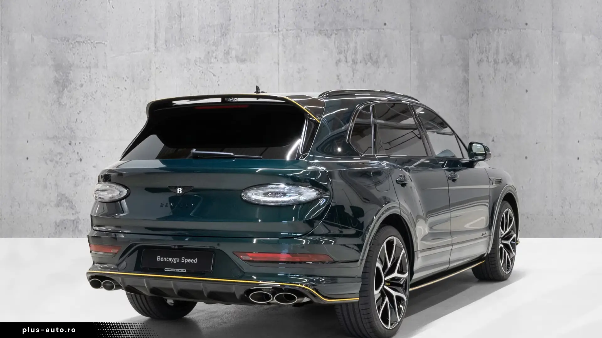 Bentley Bentayga Speed Akrapovic Exhaust  Parking