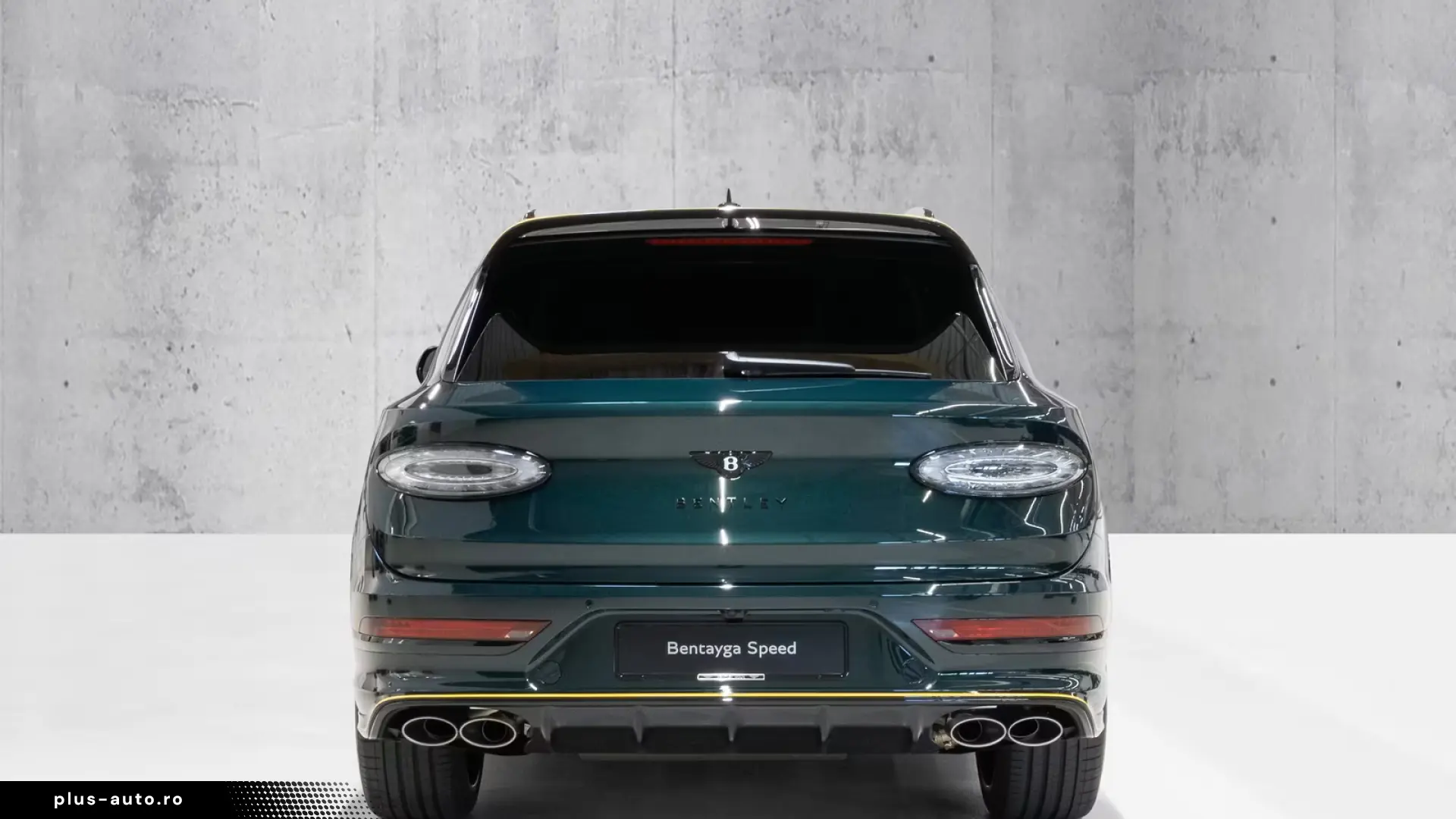 Bentley Bentayga Speed Akrapovic Exhaust  Parking