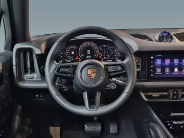 Porsche Cayenne E-Hybrid Black Edition;Sportabgas
