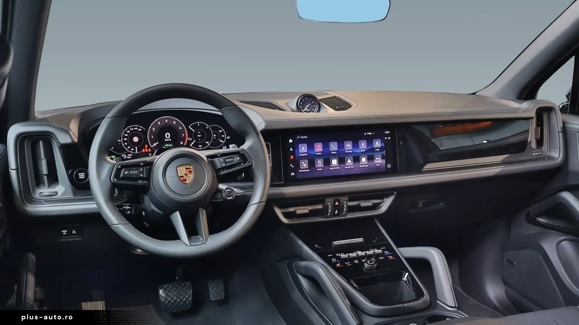 Porsche Cayenne E-Hybrid Black Edition;Sportabgas