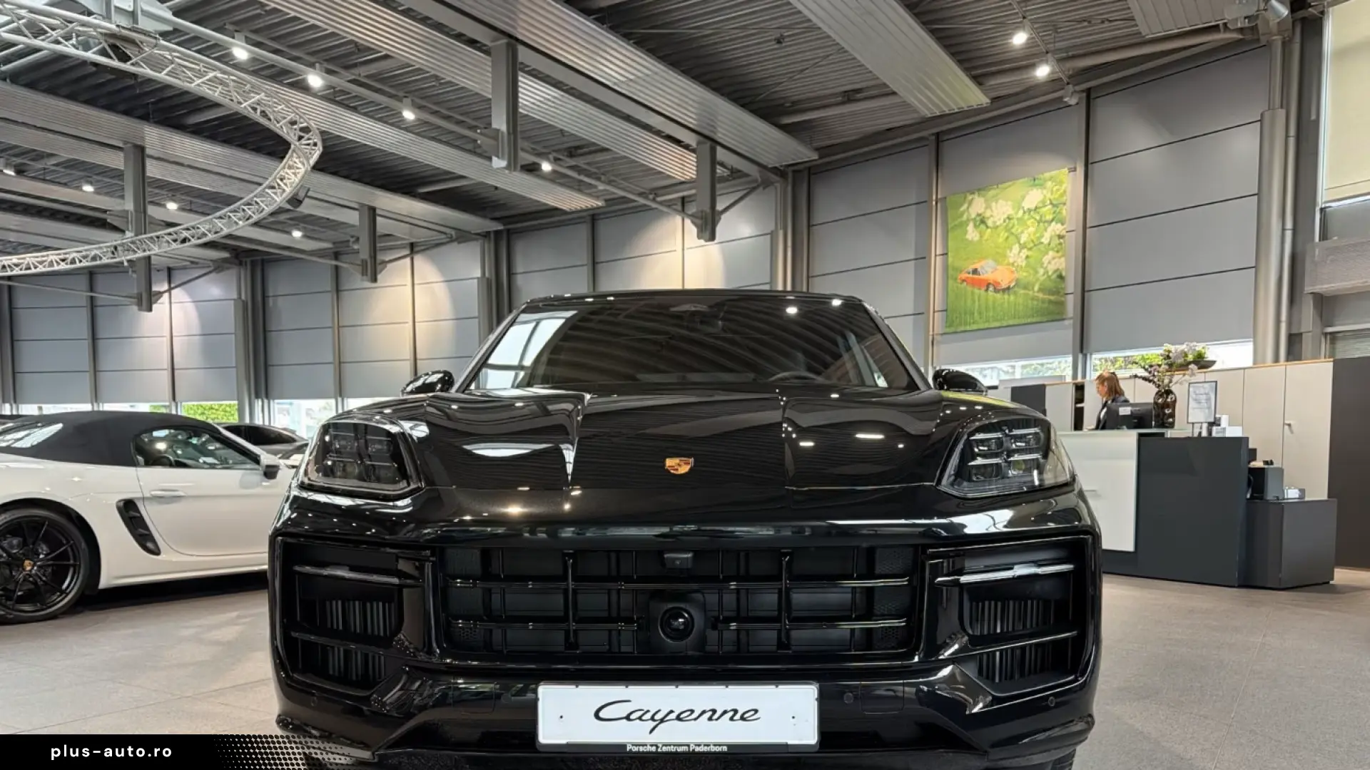 Porsche Cayenne E-Hybrid Black Edition HA-Lenkung