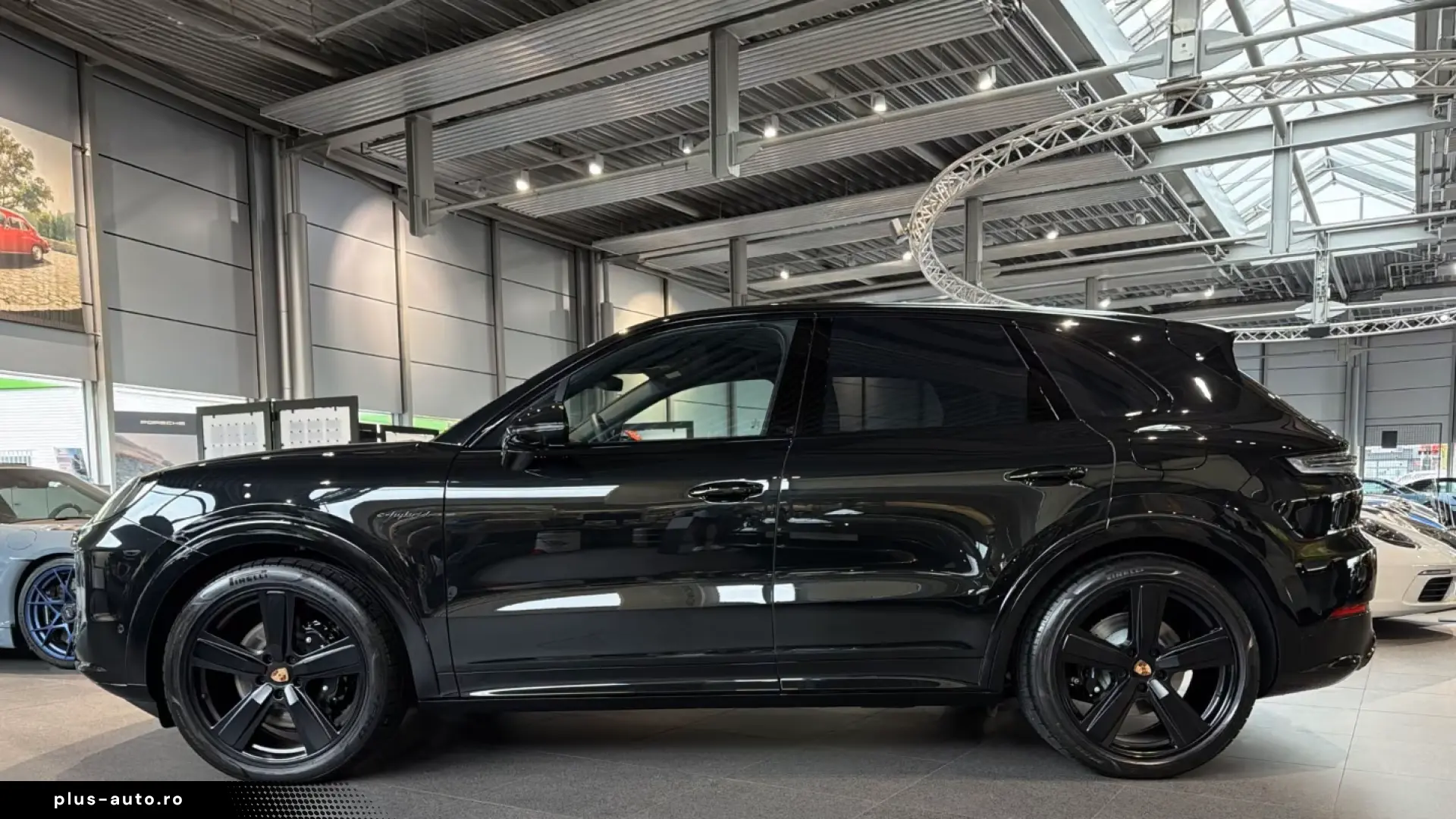 Porsche Cayenne E-Hybrid Black Edition HA-Lenkung
