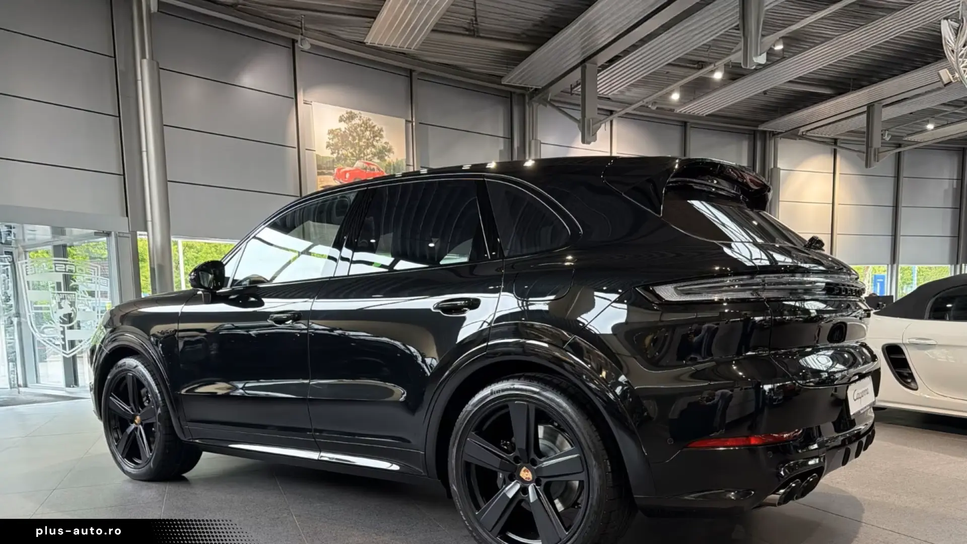 Porsche Cayenne E-Hybrid Black Edition HA-Lenkung