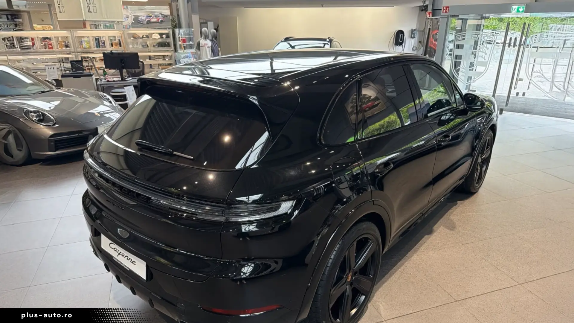 Porsche Cayenne E-Hybrid Black Edition HA-Lenkung