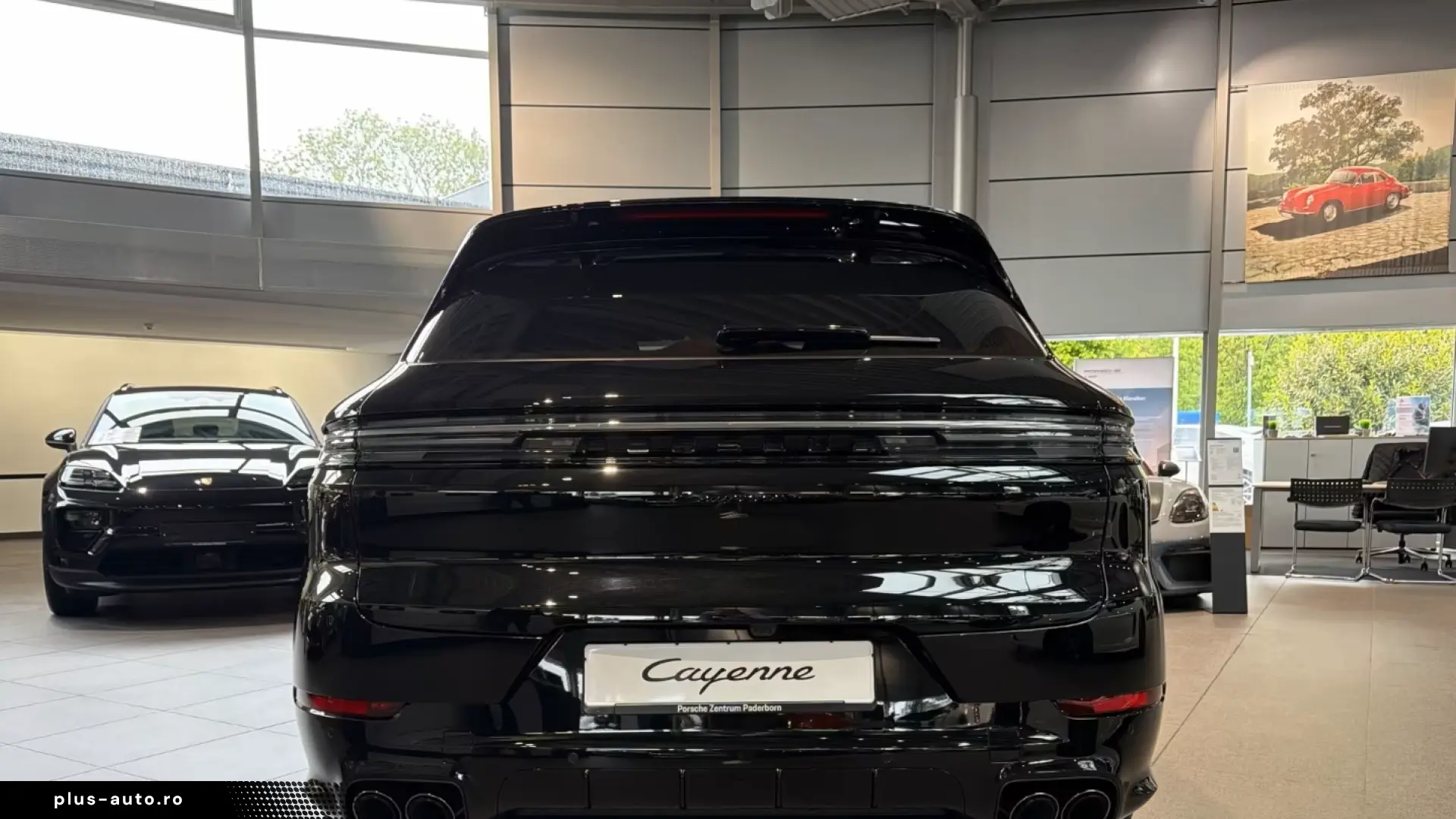 Porsche Cayenne E-Hybrid Black Edition HA-Lenkung