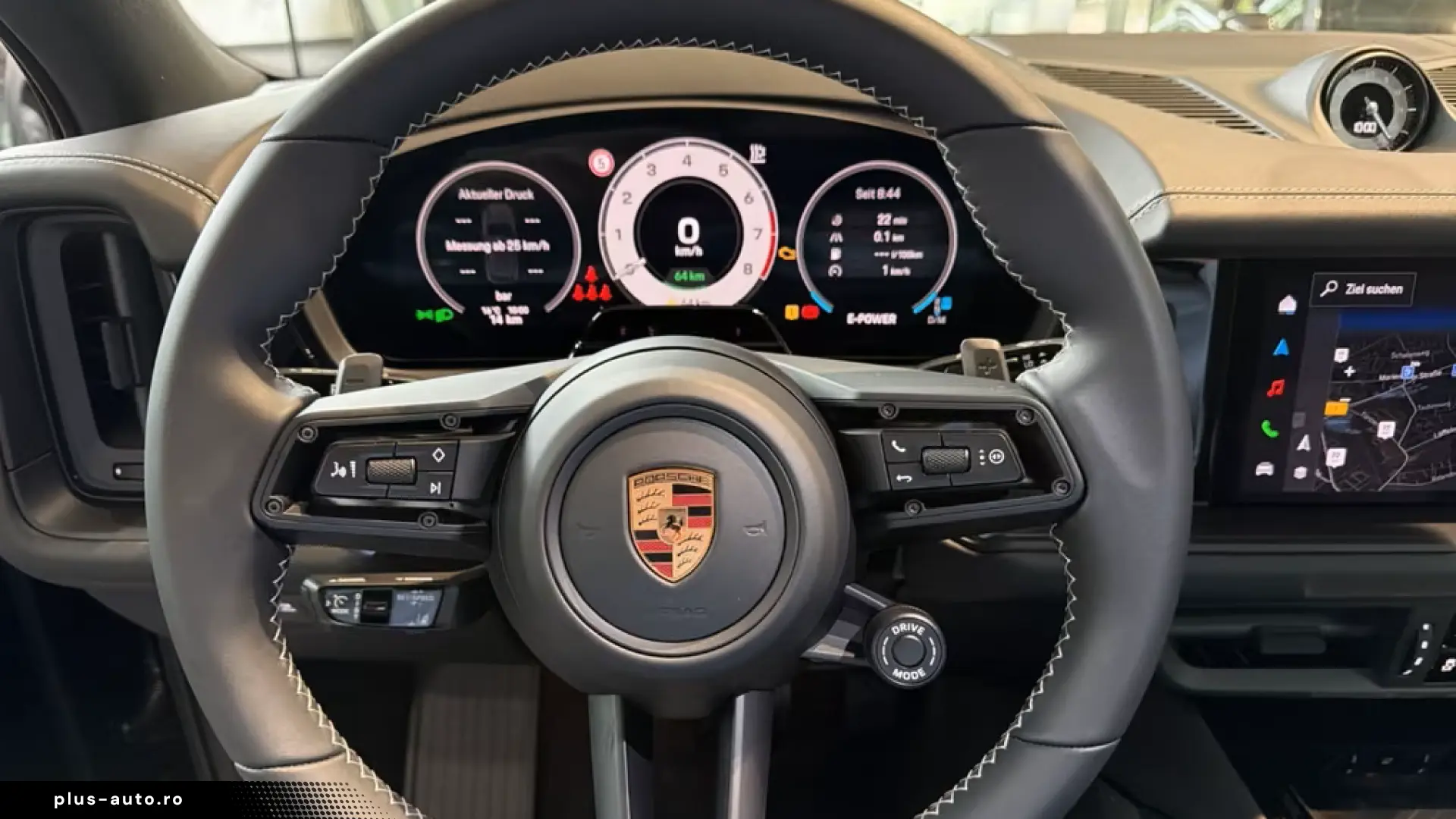 Porsche Cayenne E-Hybrid Black Edition HA-Lenkung