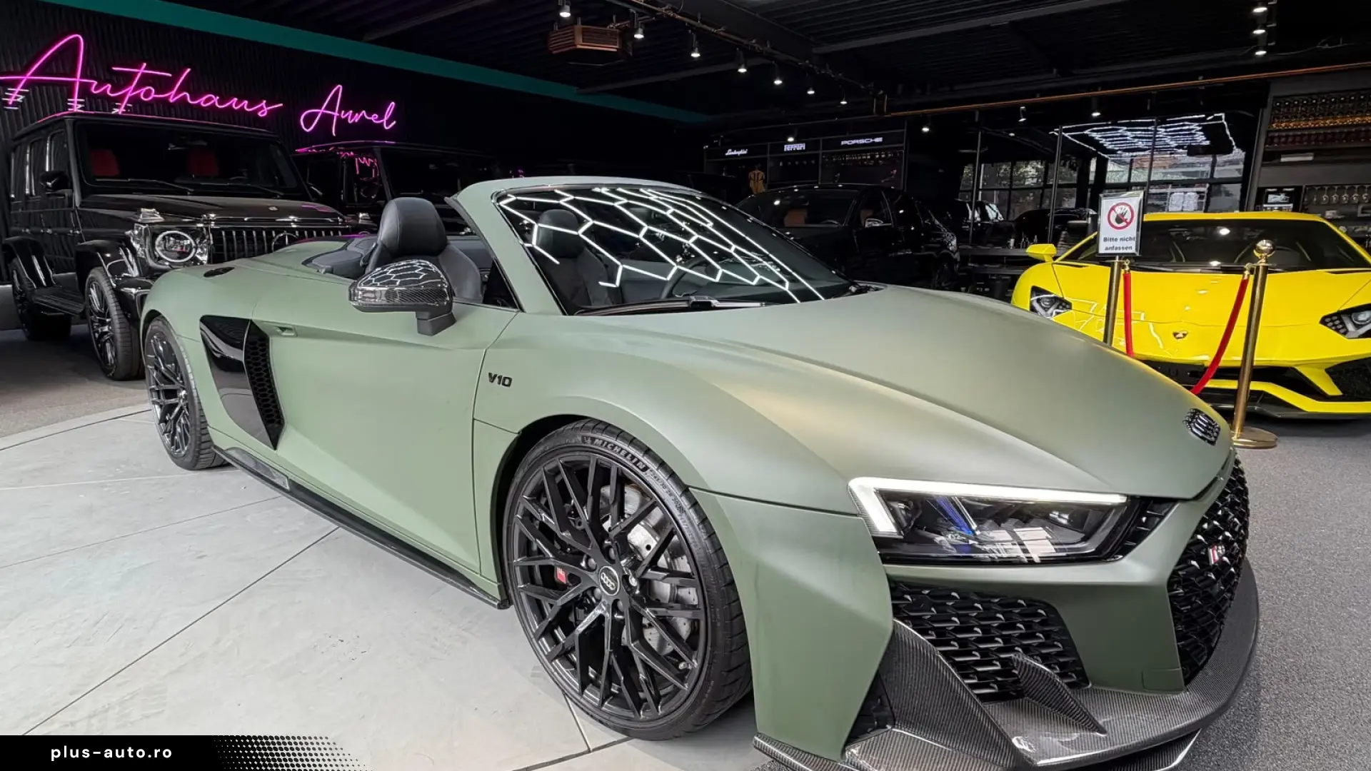 Audi R8 Spyder 5.2 FSI  Capristo Carbon B&O Laser