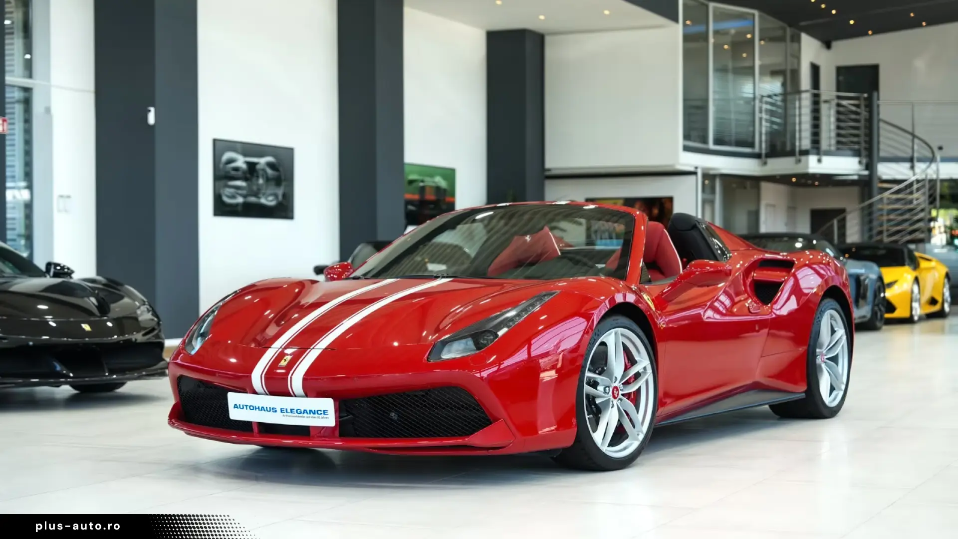Ferrari 488 Spider TAILOR-MADE DAYTONA-SEAT JBL LIFT 1HD