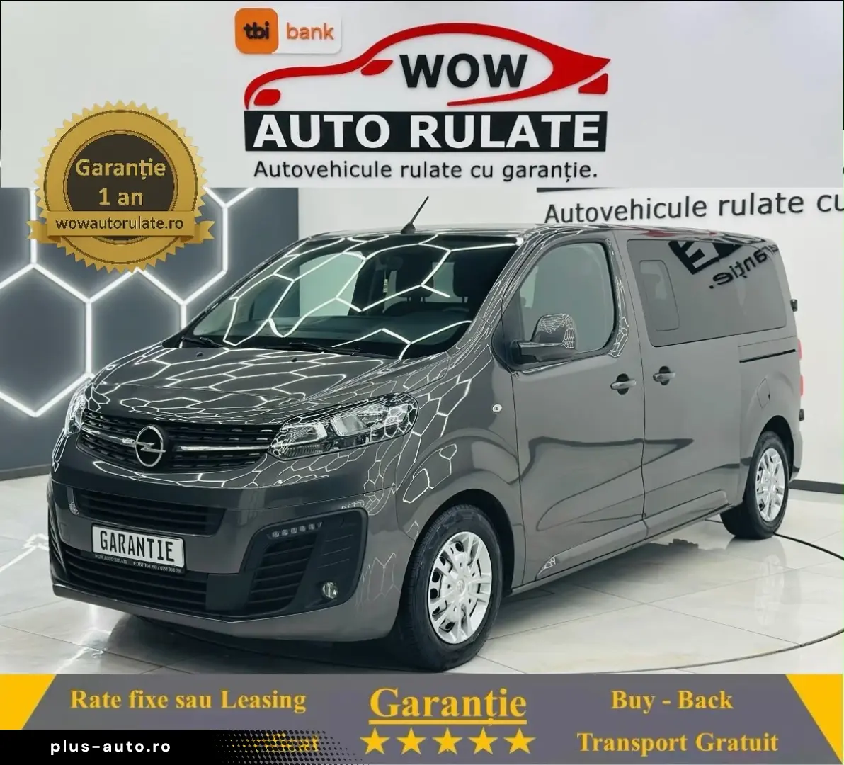 OPEL VIVARO 2021 1.5D E6 Garantie 12 Luni Rate Avans 0 Doar