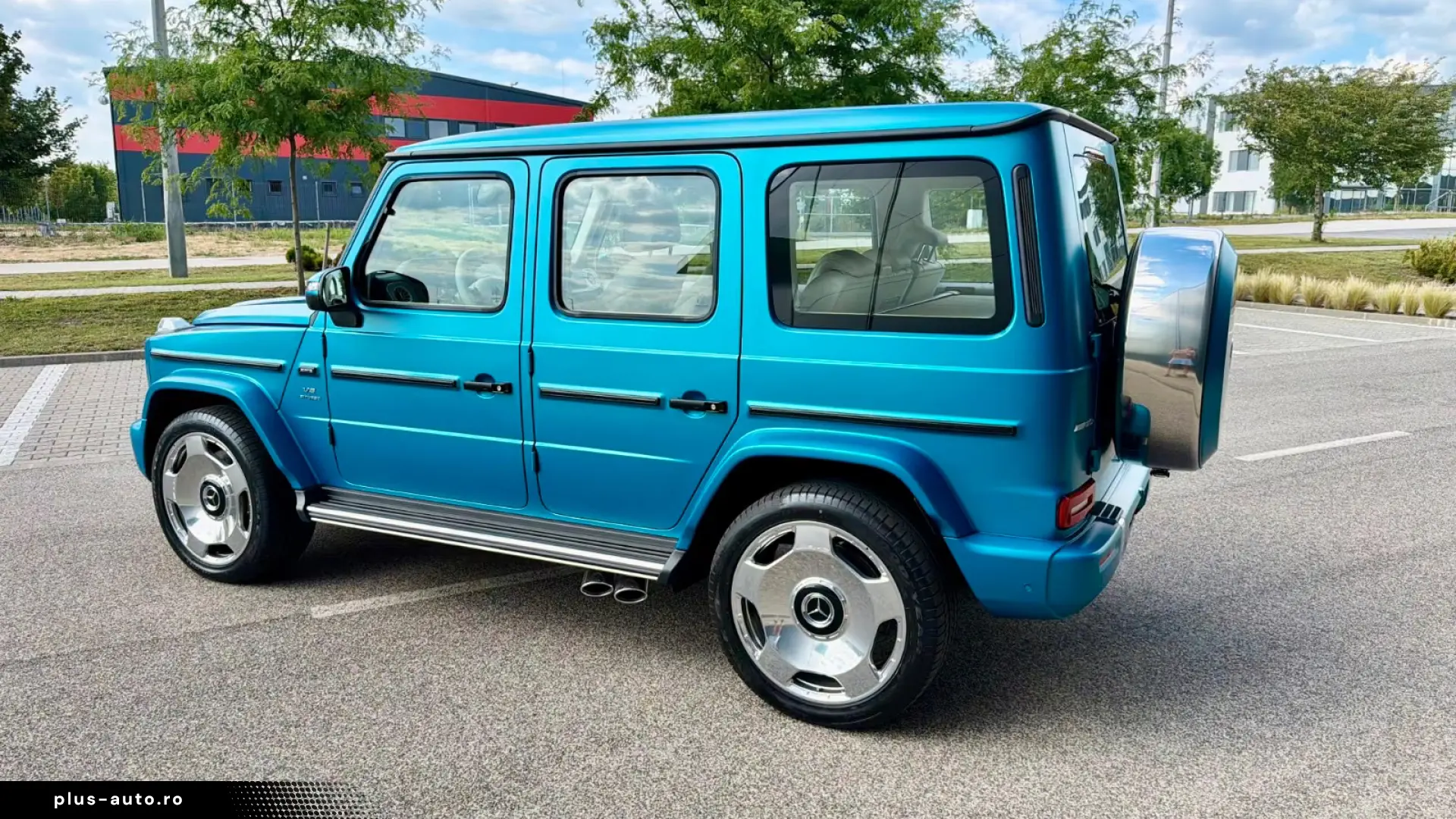 Mercedes-AMG G 63   CONFIGURAȚIE EXCLUSIVĂ Hyperblau Magno