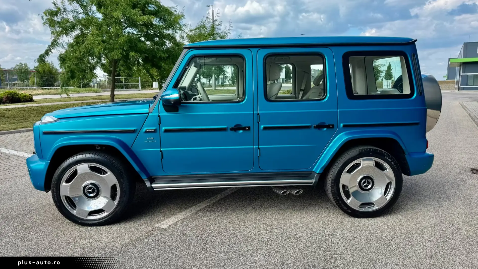 Mercedes-AMG G 63   CONFIGURAȚIE EXCLUSIVĂ Hyperblau Magno