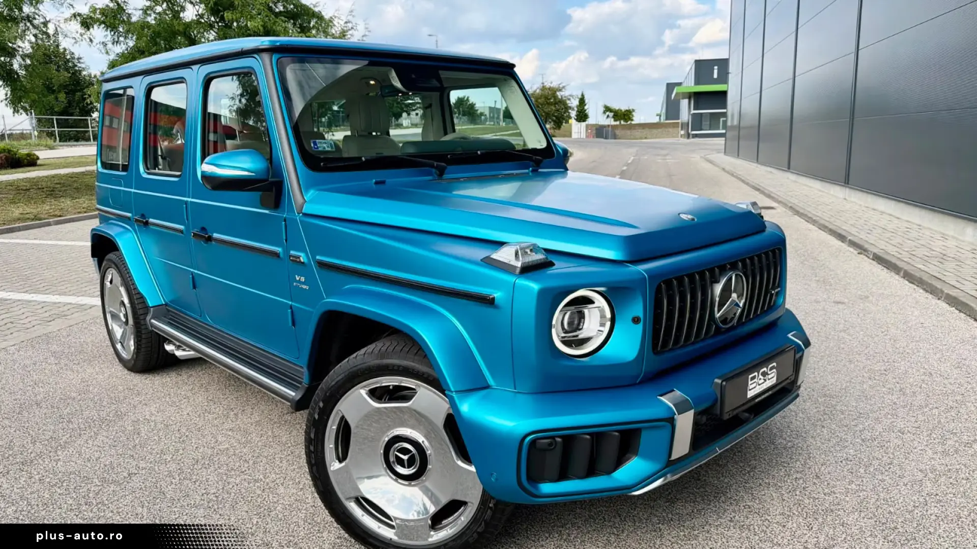Mercedes-AMG G 63   CONFIGURAȚIE EXCLUSIVĂ Hyperblau Magno