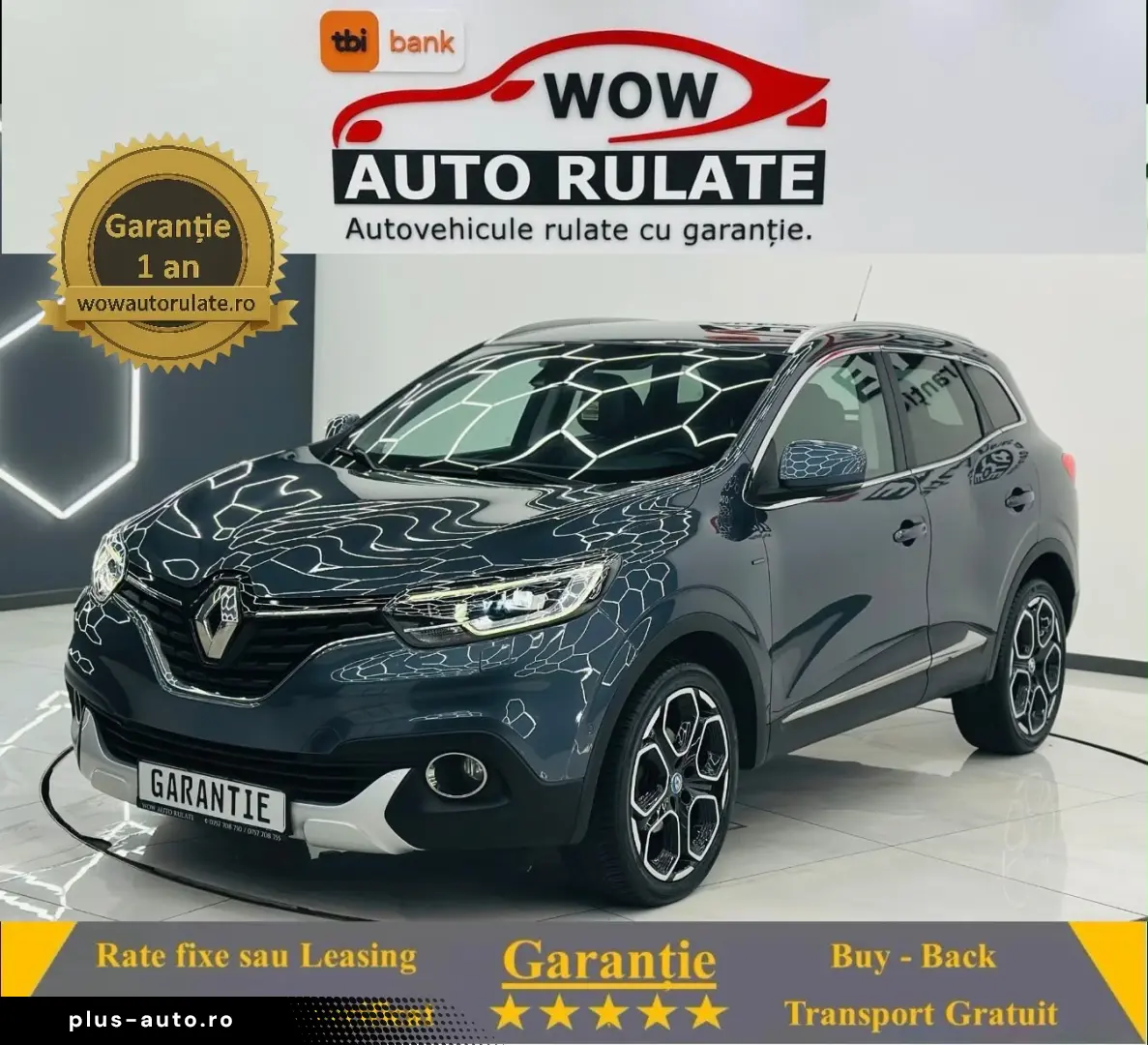 RENAULT KADJAR 2018 1.2i E6 Garantie 12 Luni Rate Avans 0 Do