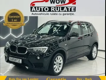 BMW X3 2014 2.0D E6 4X4 Garantie 12 Luni Rate Avans 0 Doar C