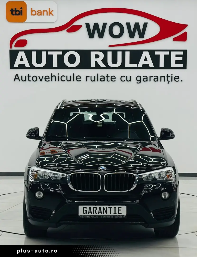 BMW X3 2014 2.0D E6 4X4 Garantie 12 Luni Rate Avans 0 Doar C