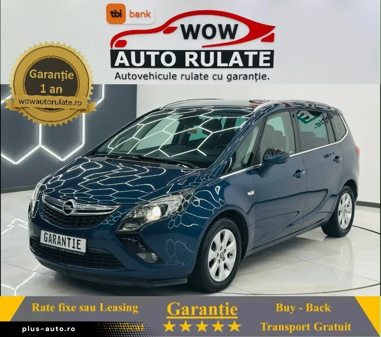 OPEL ZAFIRA 2016 1.6D E6 Garantie 12 Luni Rate Avans 0 Doar