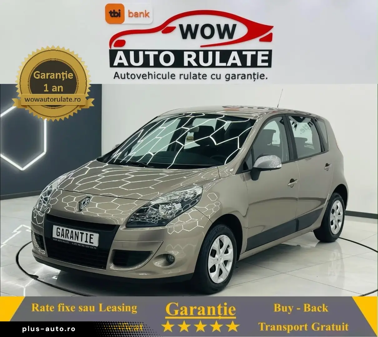 RENAULT SCENIC 2010 1.5D E4 Garantie 12 Luni Rate Avans 0 Do