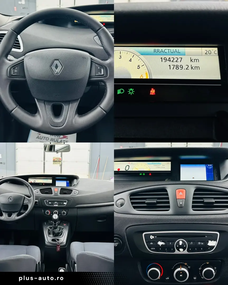 RENAULT SCENIC 2010 1.5D E4 Garantie 12 Luni Rate Avans 0 Do