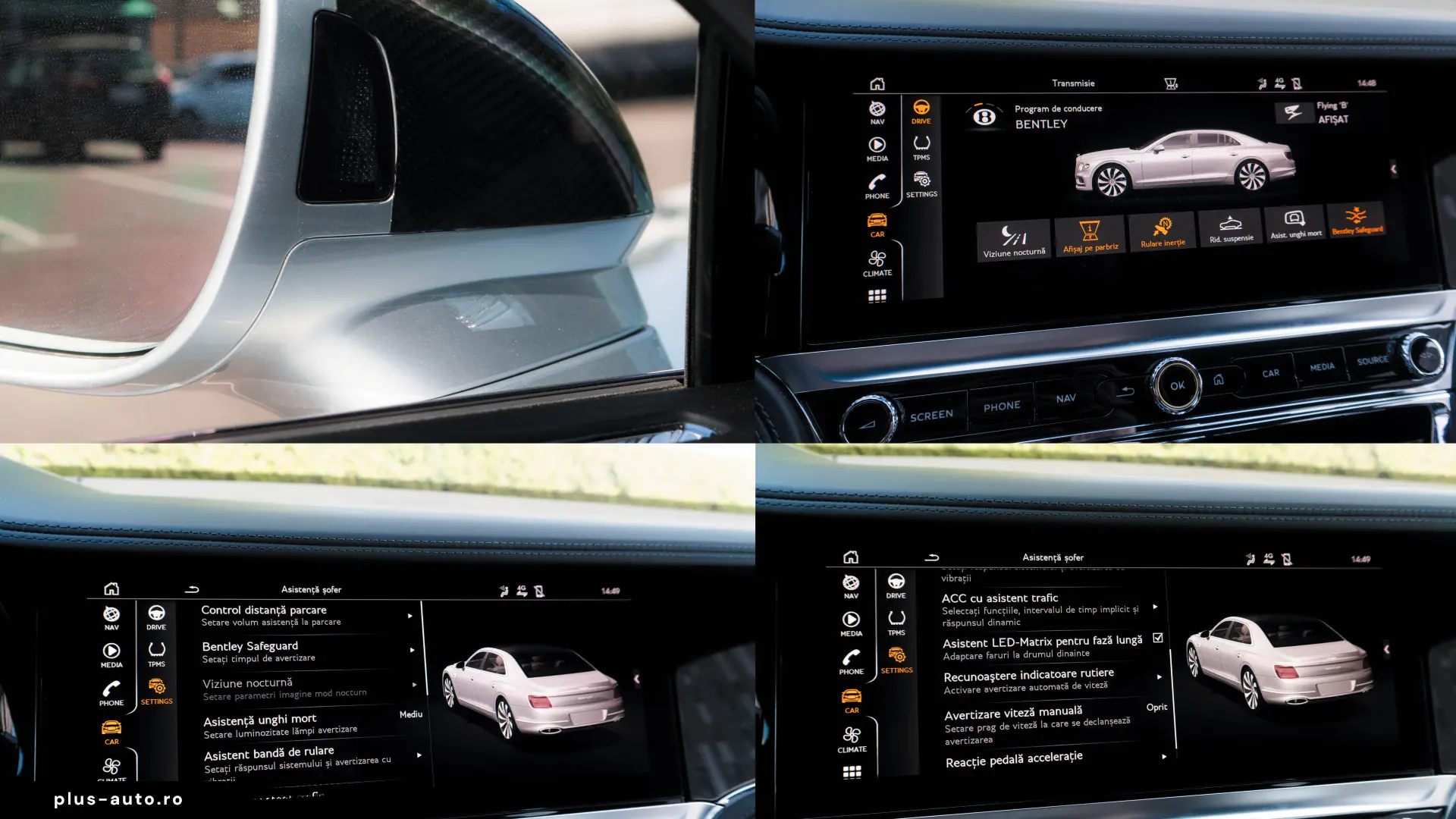Bentley Flying Spur Hybrid - Panoramic-Carbon-Night Vision