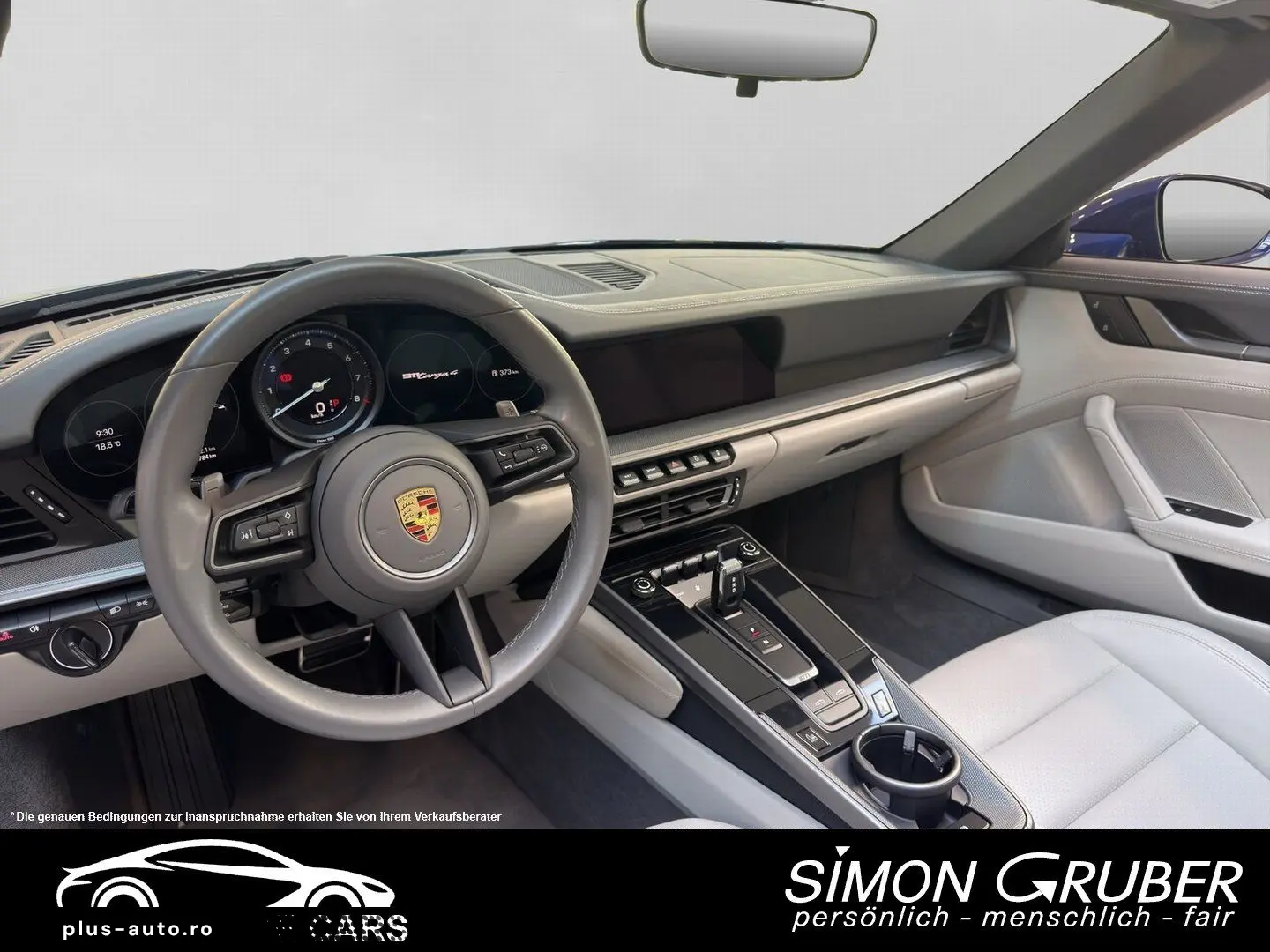 PORSCHE 911 Carrera 3.0 Targa 4 Enzianblaumet 1.Hand TOP