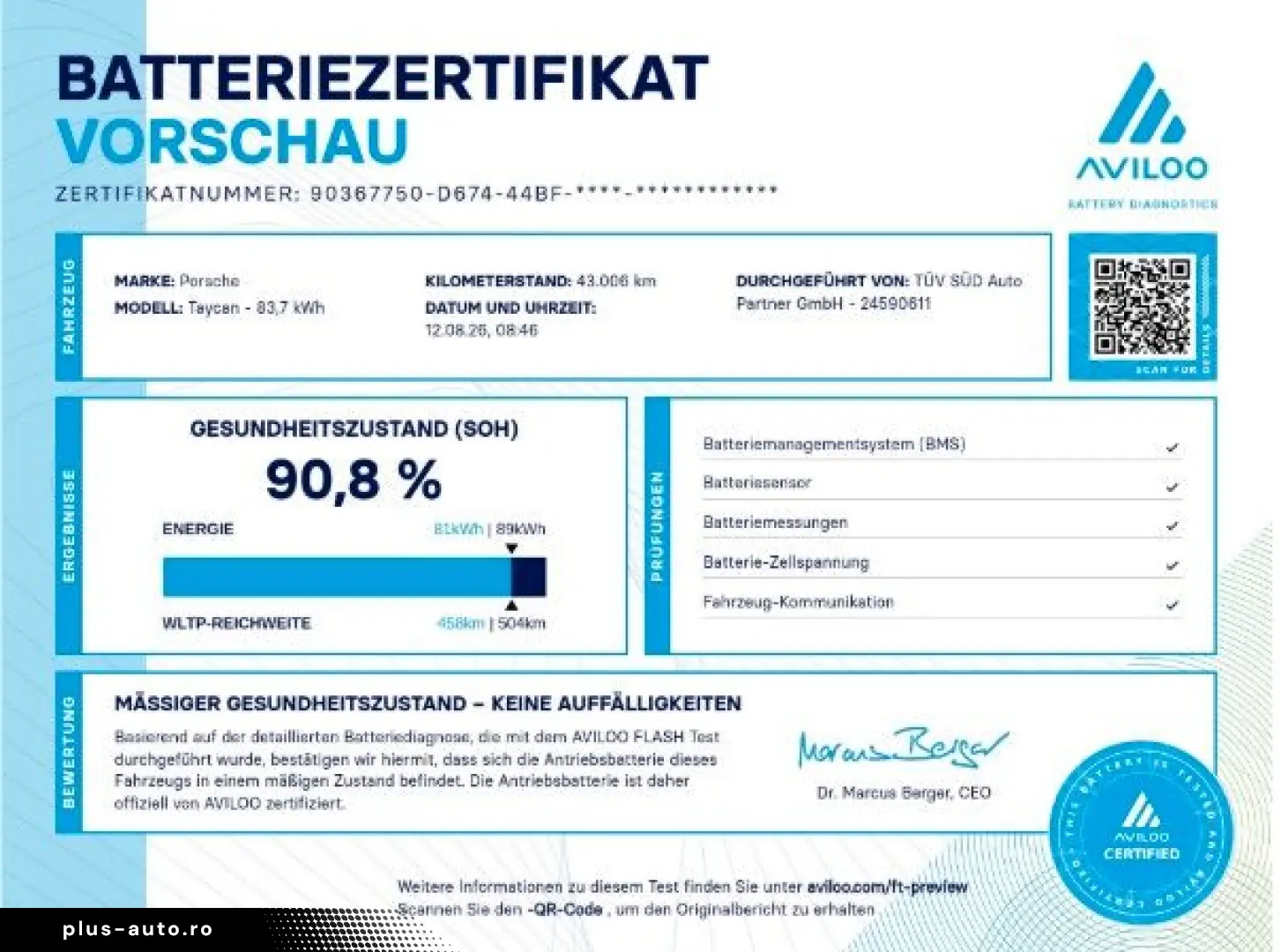 PORSCHE Taycan Cross Turismo 4 Vollleder HeadUp 360  20