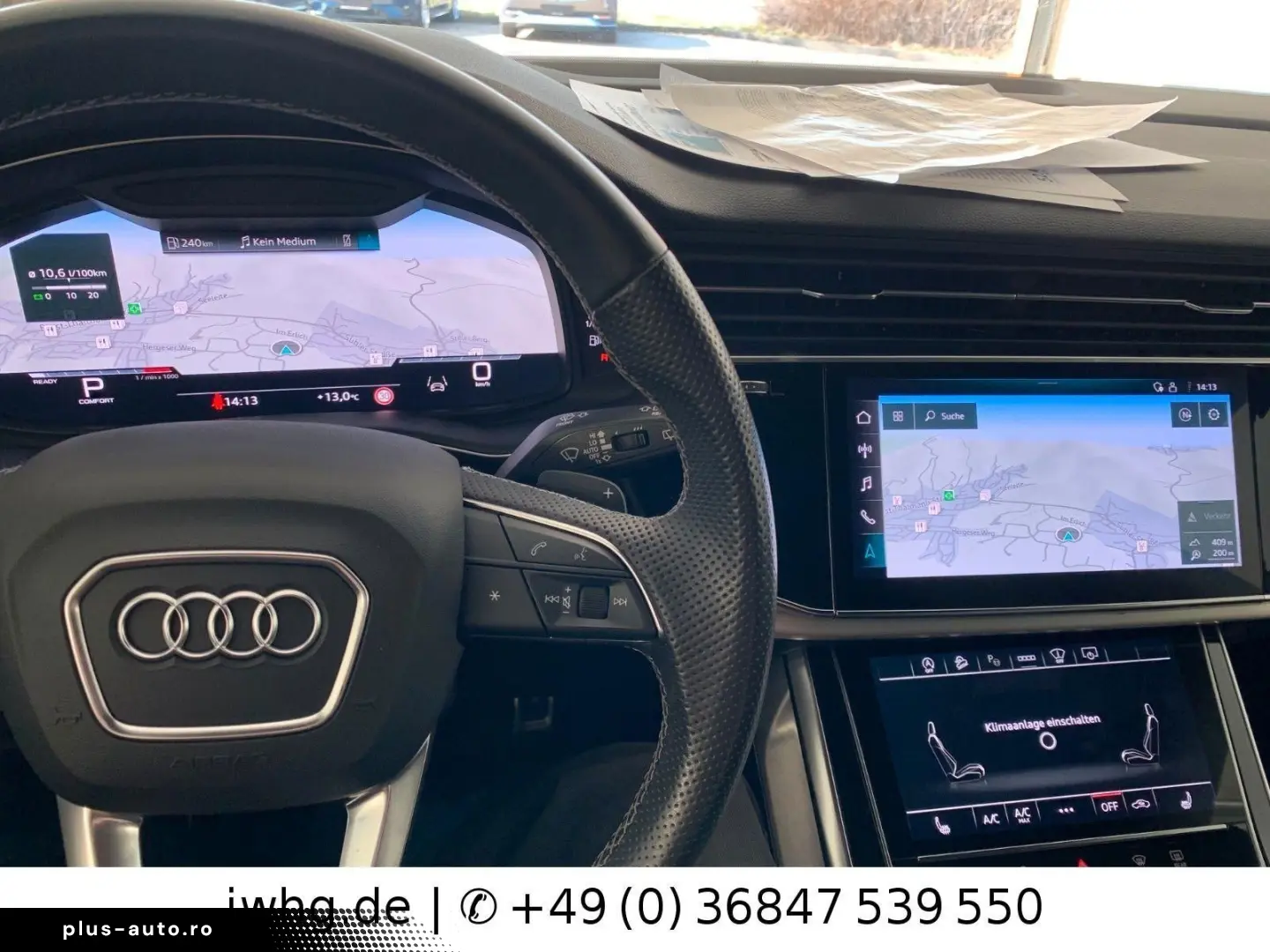 AUDI Q8 55TFSI Quattro S-Line ACC VCockp HUD Memo 21