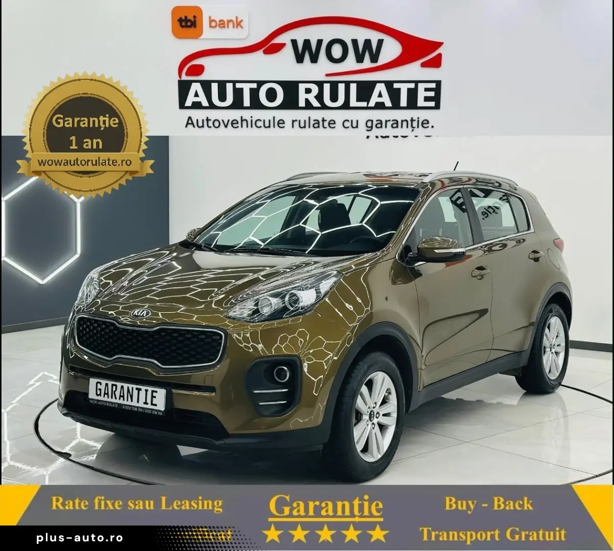 KIA SPORTAGE 2017 1.6i E6 Garantie 12 Luni Rate Avans 0 Doar