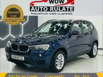 BMW X3 2017 2.0D E6 Garantie 12 Luni Rate Avans 0 Doar Cu Bu