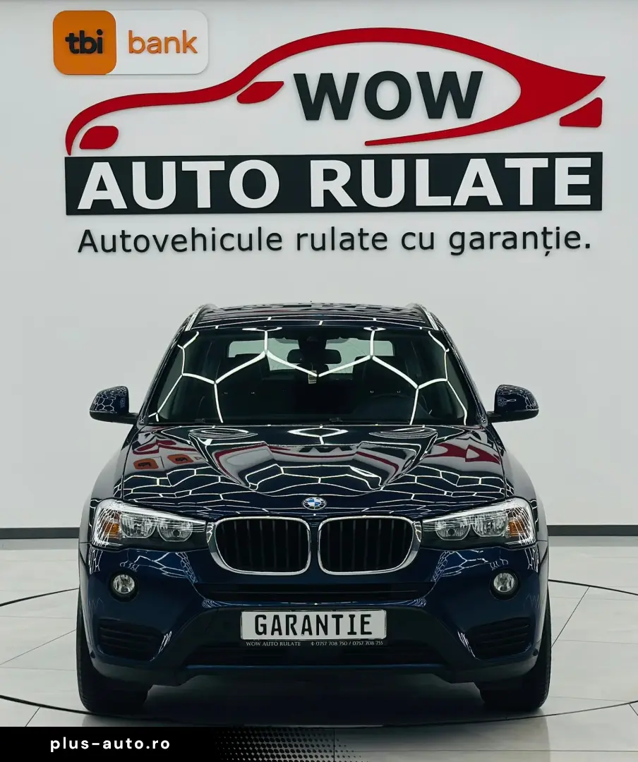 BMW X3 2017 2.0D E6 Garantie 12 Luni Rate Avans 0 Doar Cu Bu