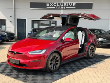 Tesla MODEL X PALLADIUM   EAP4   7 SEAT   ULTRA RED