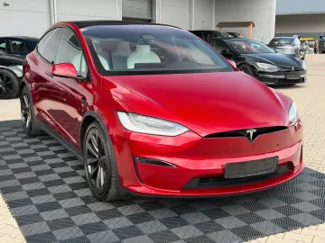 Tesla MODEL X PALLADIUM   EAP4   7 SEAT   ULTRA RED