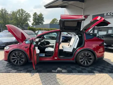 Tesla MODEL X PALLADIUM   EAP4   7 SEAT   ULTRA RED