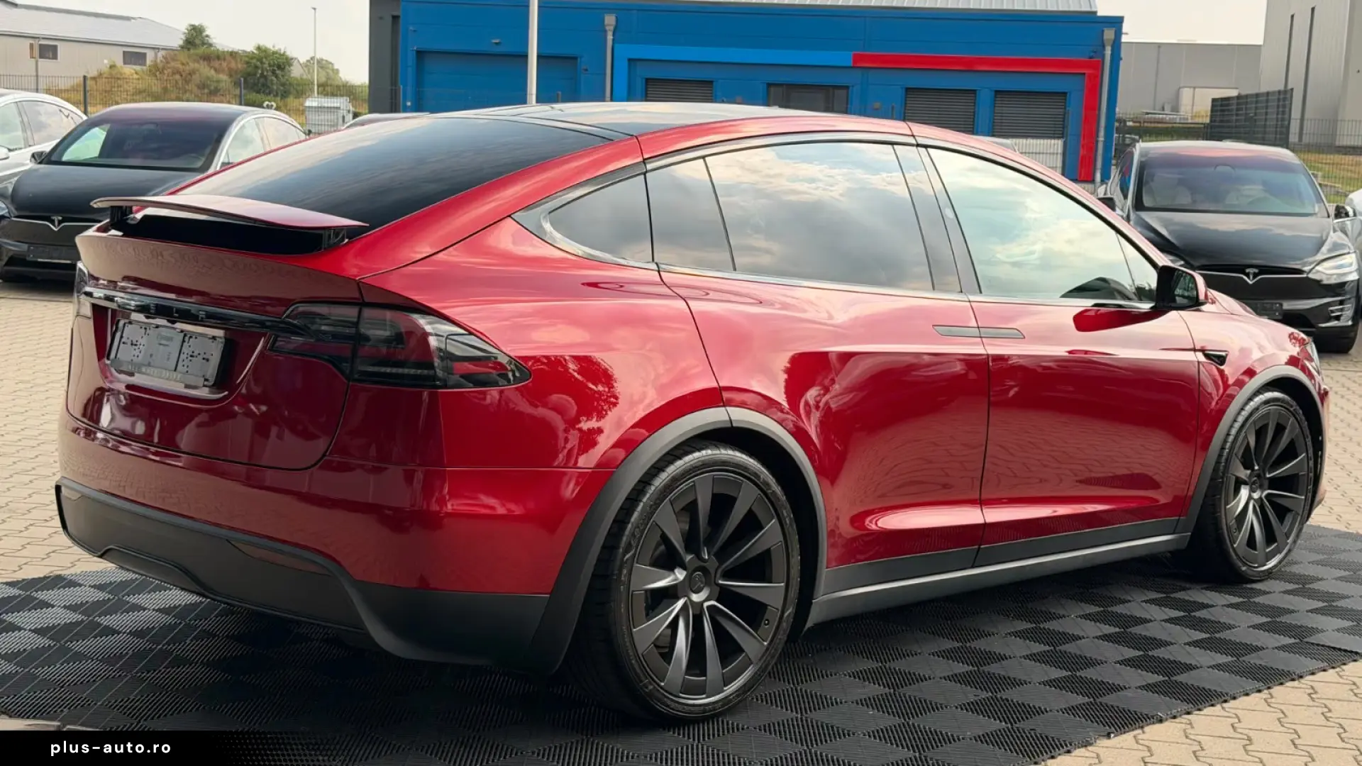 Tesla MODEL X PALLADIUM   EAP4   7 SEAT   ULTRA RED