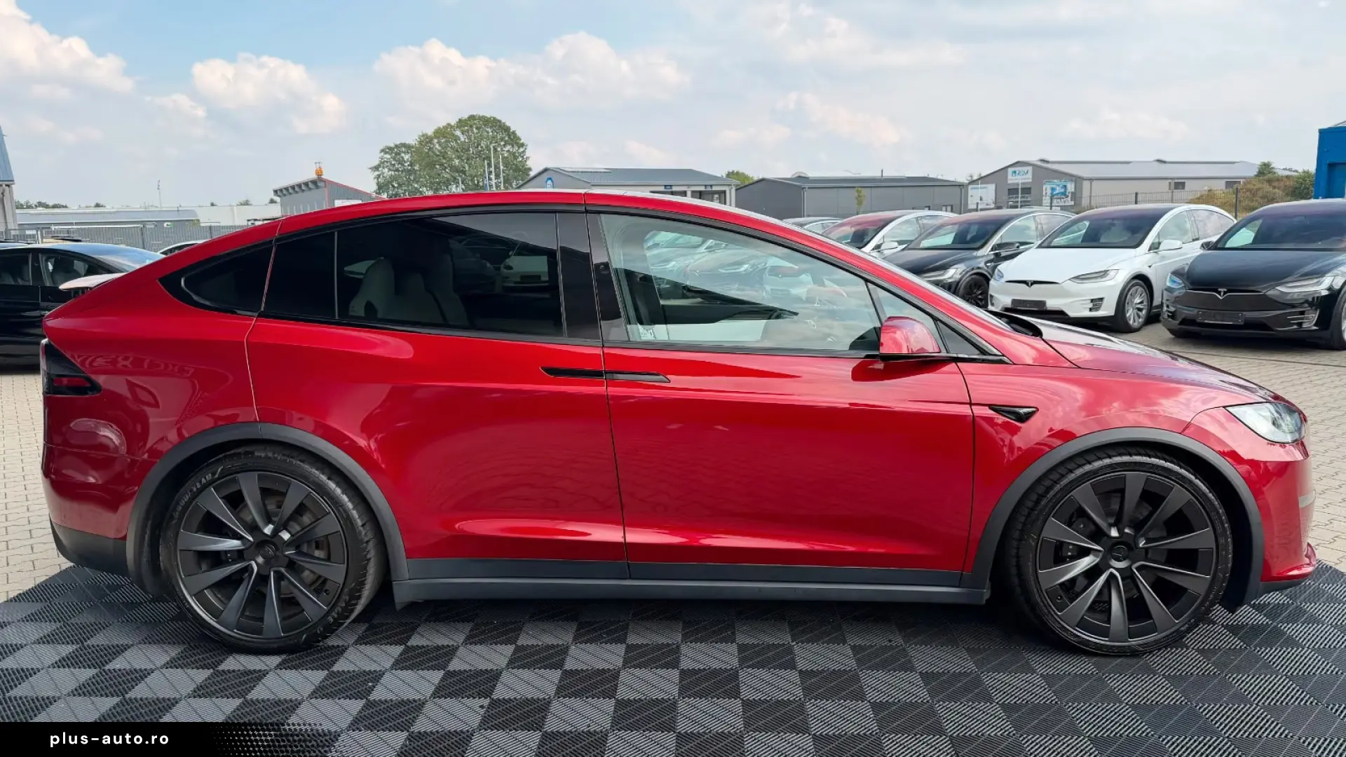 Tesla MODEL X PALLADIUM   EAP4   7 SEAT   ULTRA RED