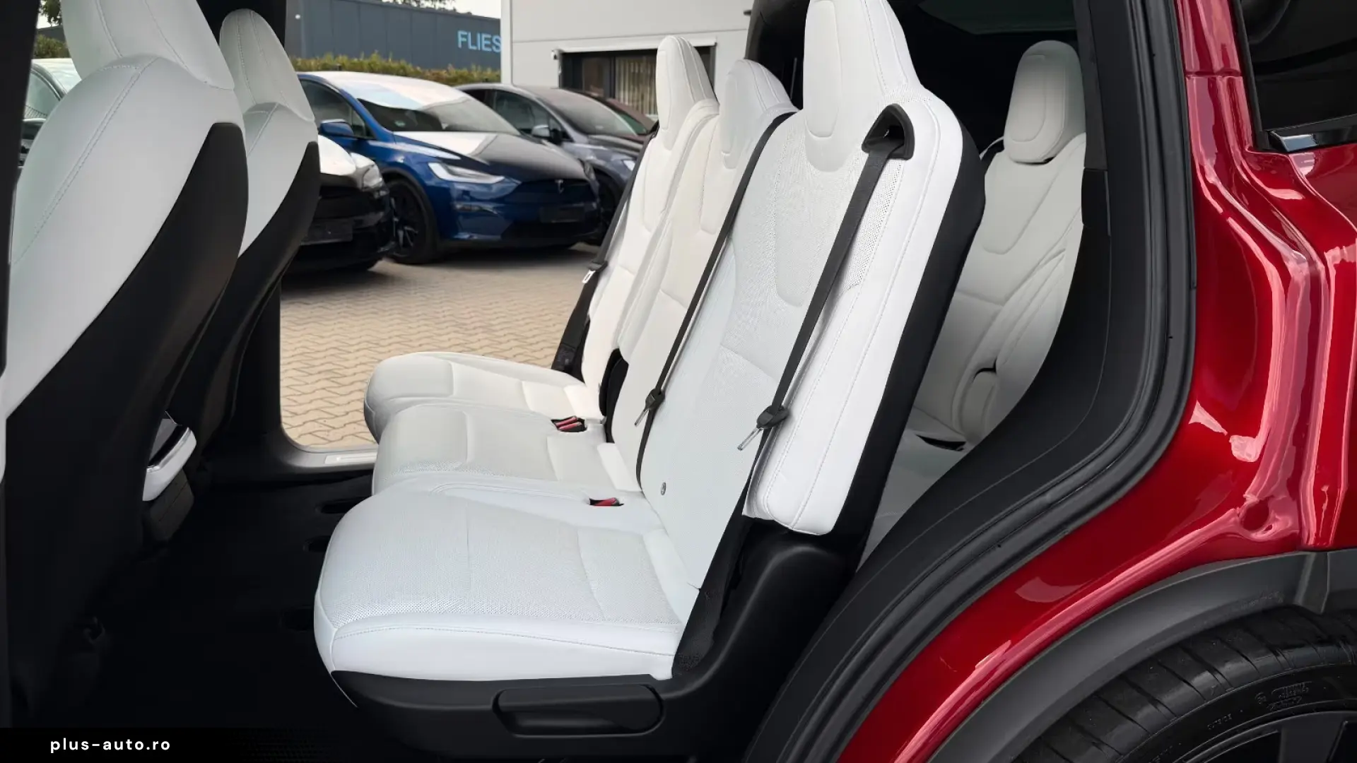 Tesla MODEL X PALLADIUM   EAP4   7 SEAT   ULTRA RED
