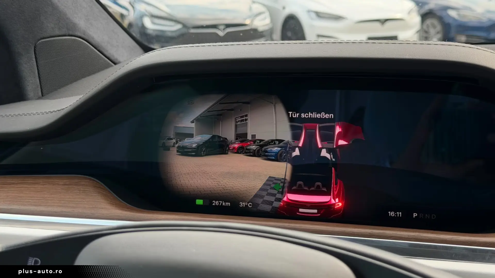 Tesla MODEL X PALLADIUM   EAP4   7 SEAT   ULTRA RED