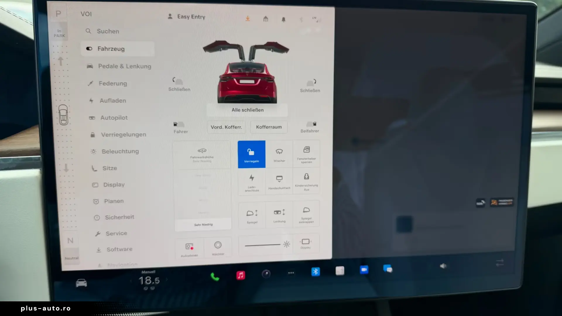Tesla MODEL X PALLADIUM   EAP4   7 SEAT   ULTRA RED