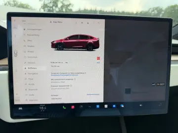 Tesla MODEL X PALLADIUM   EAP4   7 SEAT   ULTRA RED