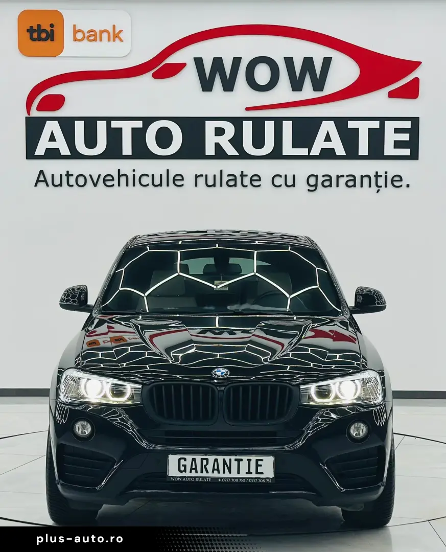 BMW X4 2016 2.0D E6 4x4 Garantie 12 Luni Rate Avans 0 Doar C