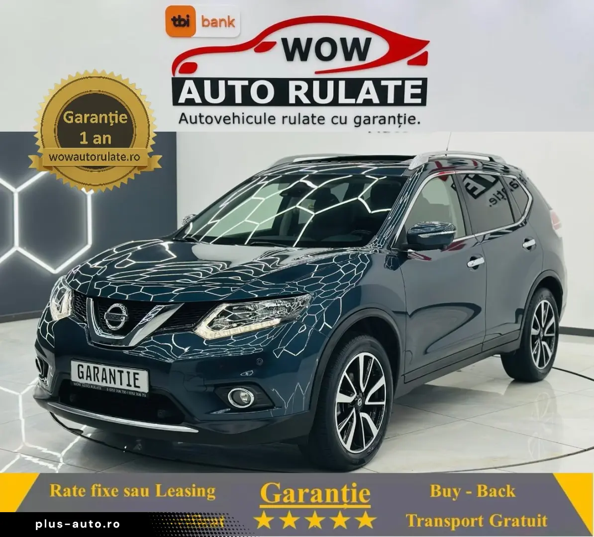 NISSAN X-TRAIL 2017 1.6i E6 Garantie 12 Luni Rate Avans 0 Do