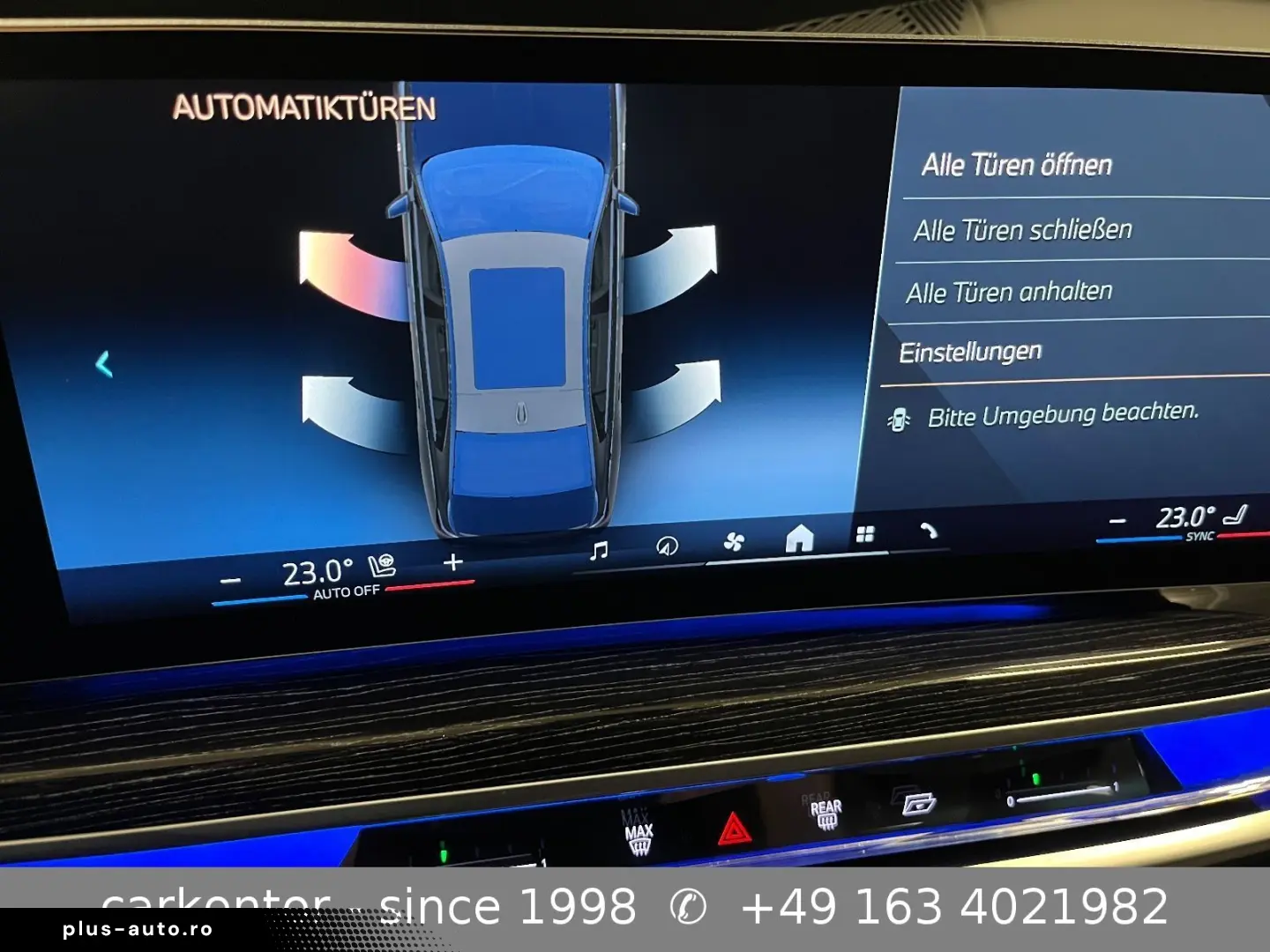 BMW 740d xDrive  M SPORT PRO FOND ENT LOUNGE SEAT